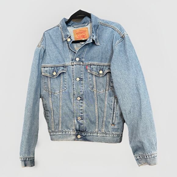 Vintage Levi’s 70507 Denim Trucker Jacket Men’s Size Medium - Picture 1 of 8
